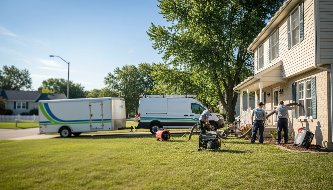 Flooded Basement Restoration And Cleanup With Repair in Plainfield, IA near me